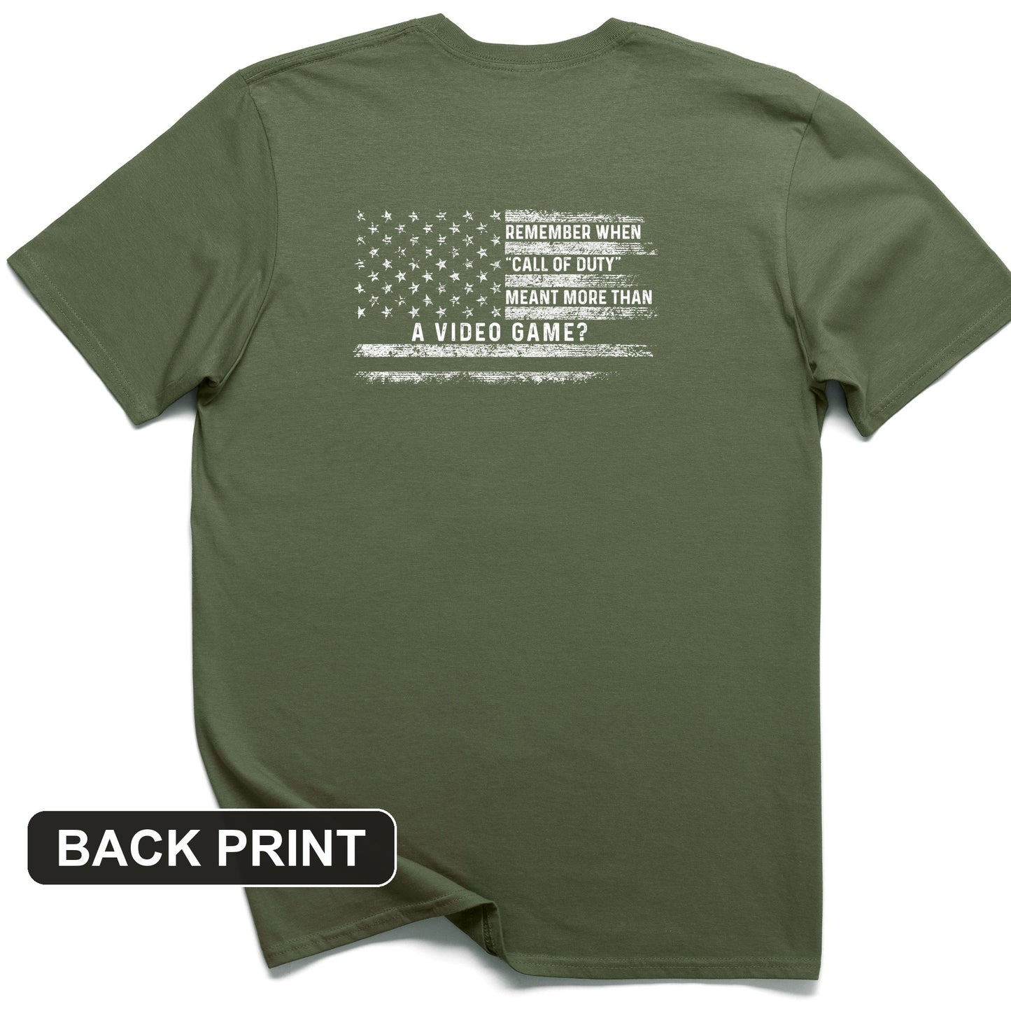 Call of Duty Back Print T-Shirt