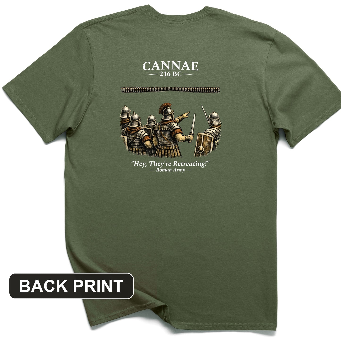 Cannae Back Print T-Shirt