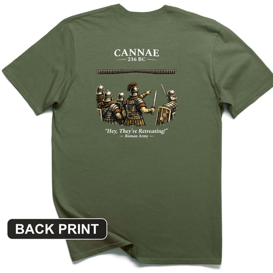 Cannae Back Print T-Shirt