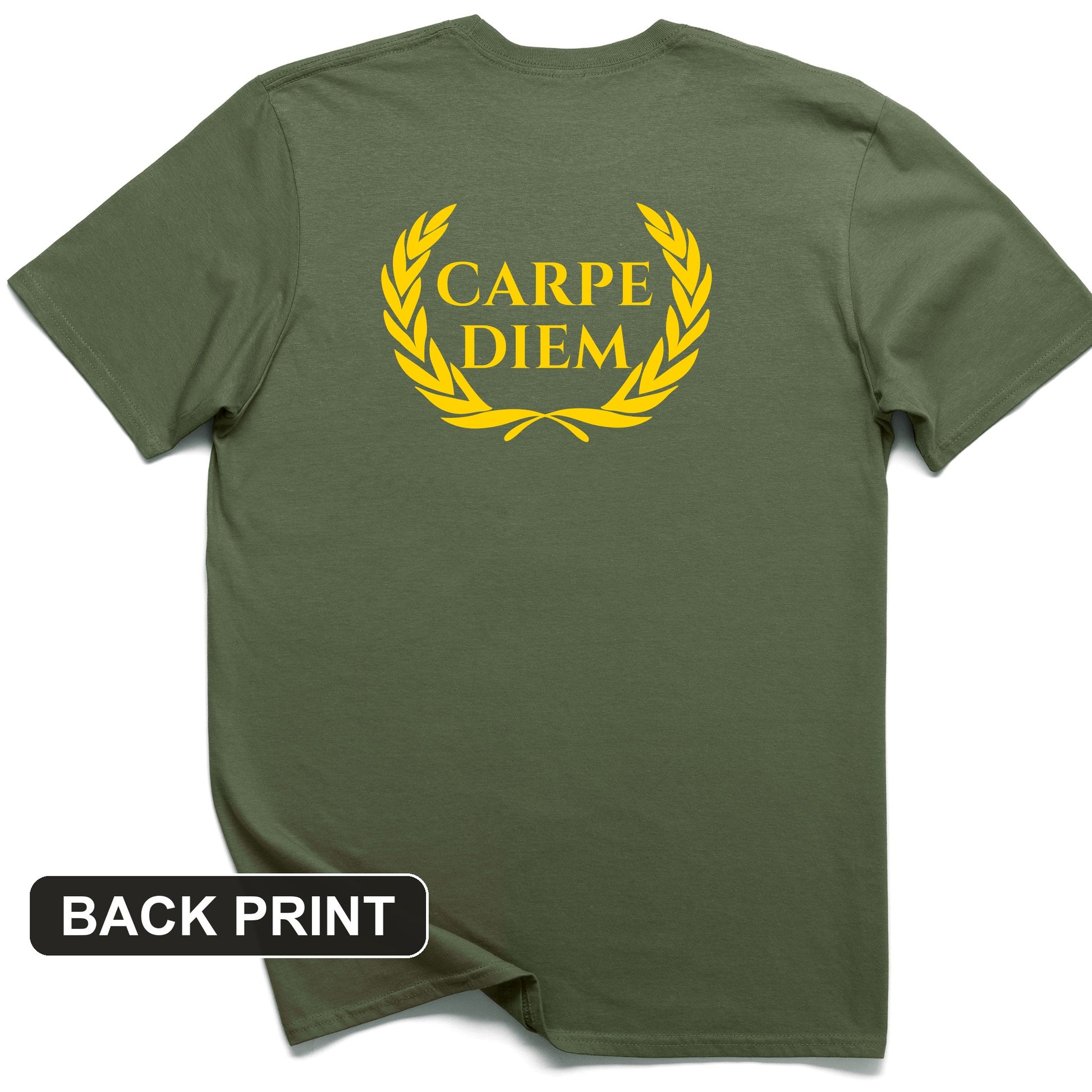 Carpe Diem Back Print T-Shirt