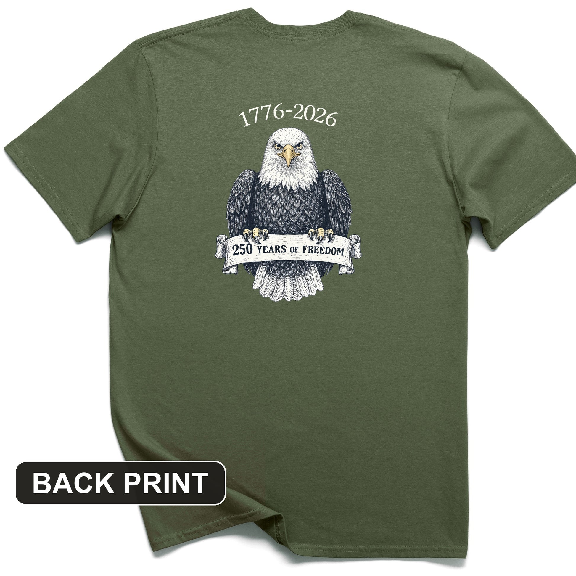 Eagle 250 Back Print T-Shirt