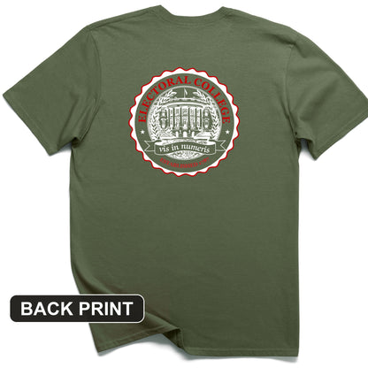 Electoral College Back Print T-Shirt