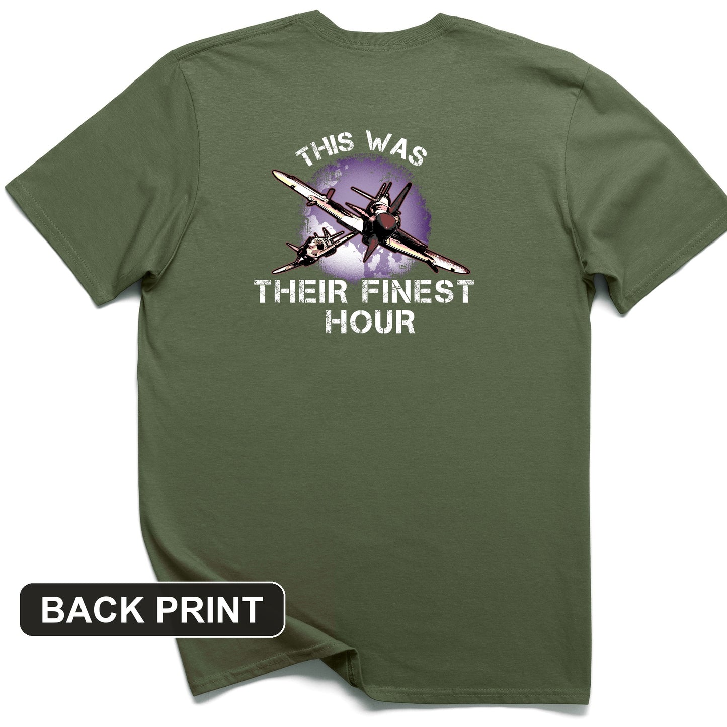 Finest Hour Back Print T-Shirt