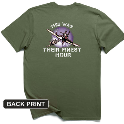 Finest Hour Back Print T-Shirt
