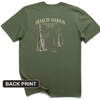 Francis Marion Back Print T-Shirt