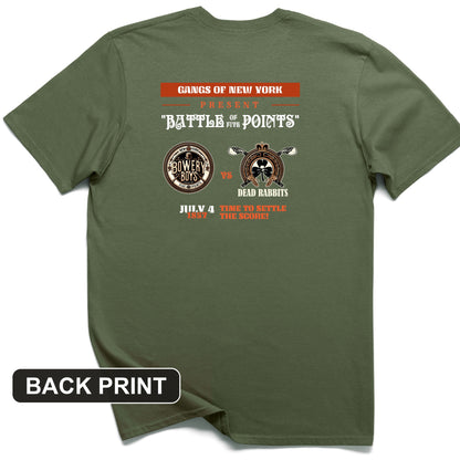 Gangs of New York Back Print T-Shirt