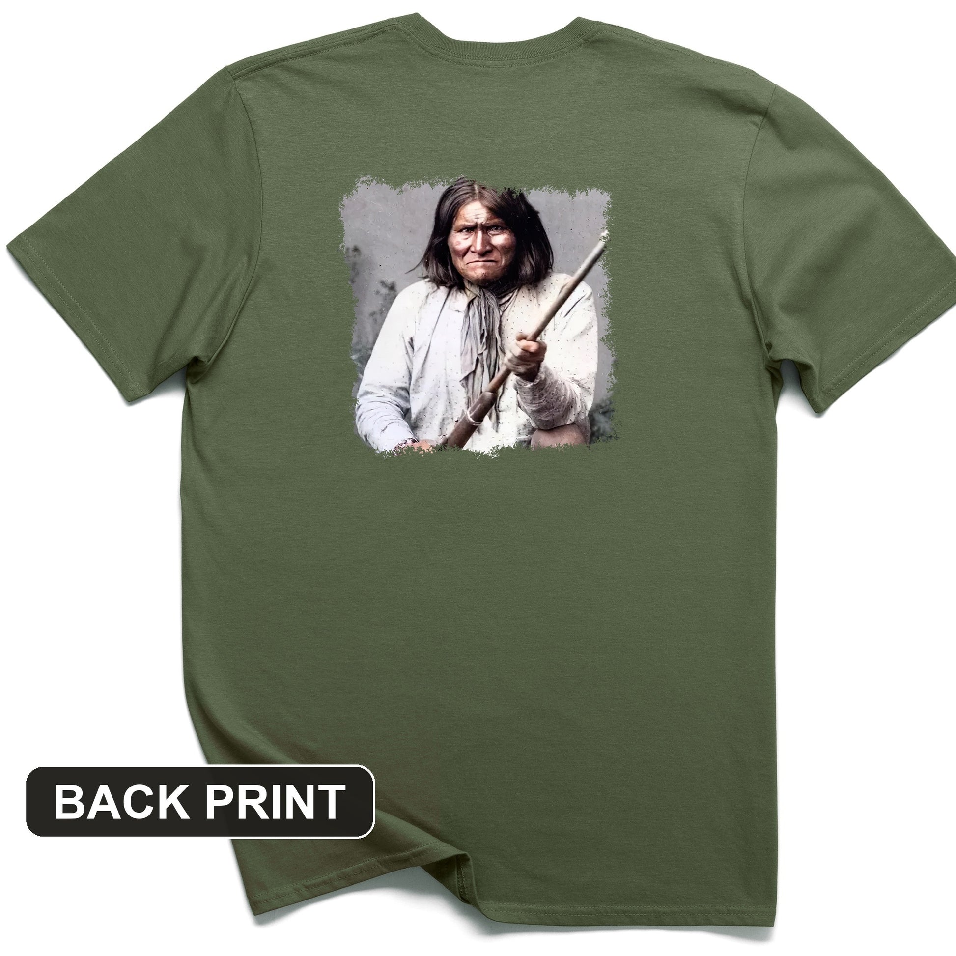 Geronimo Back Print T-Shirt