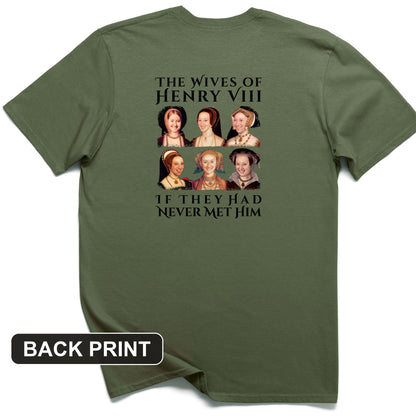 Henry's Wives Back Print T-Shirt