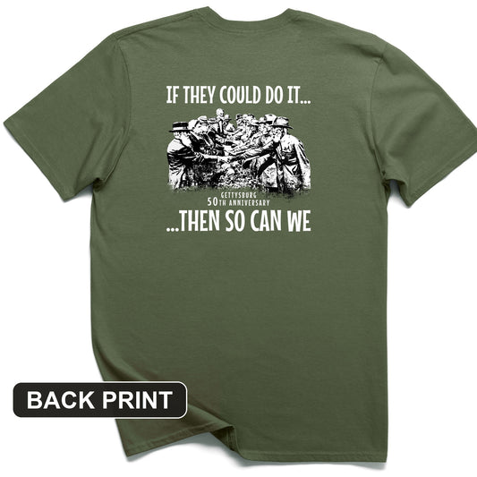 If They Could Do It Back Print T-Shirt
