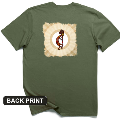 Kokopelli Back Print T-Shirt