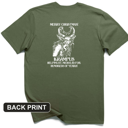 Krampus Back Print T-Shirt
