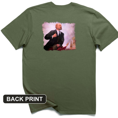 Lenin Back Print T-Shirt