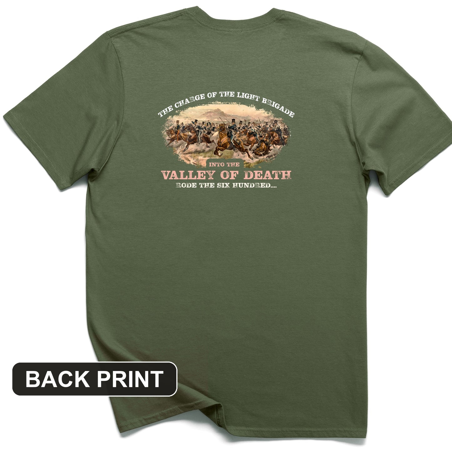 Light Brigade Back Print T-Shirt