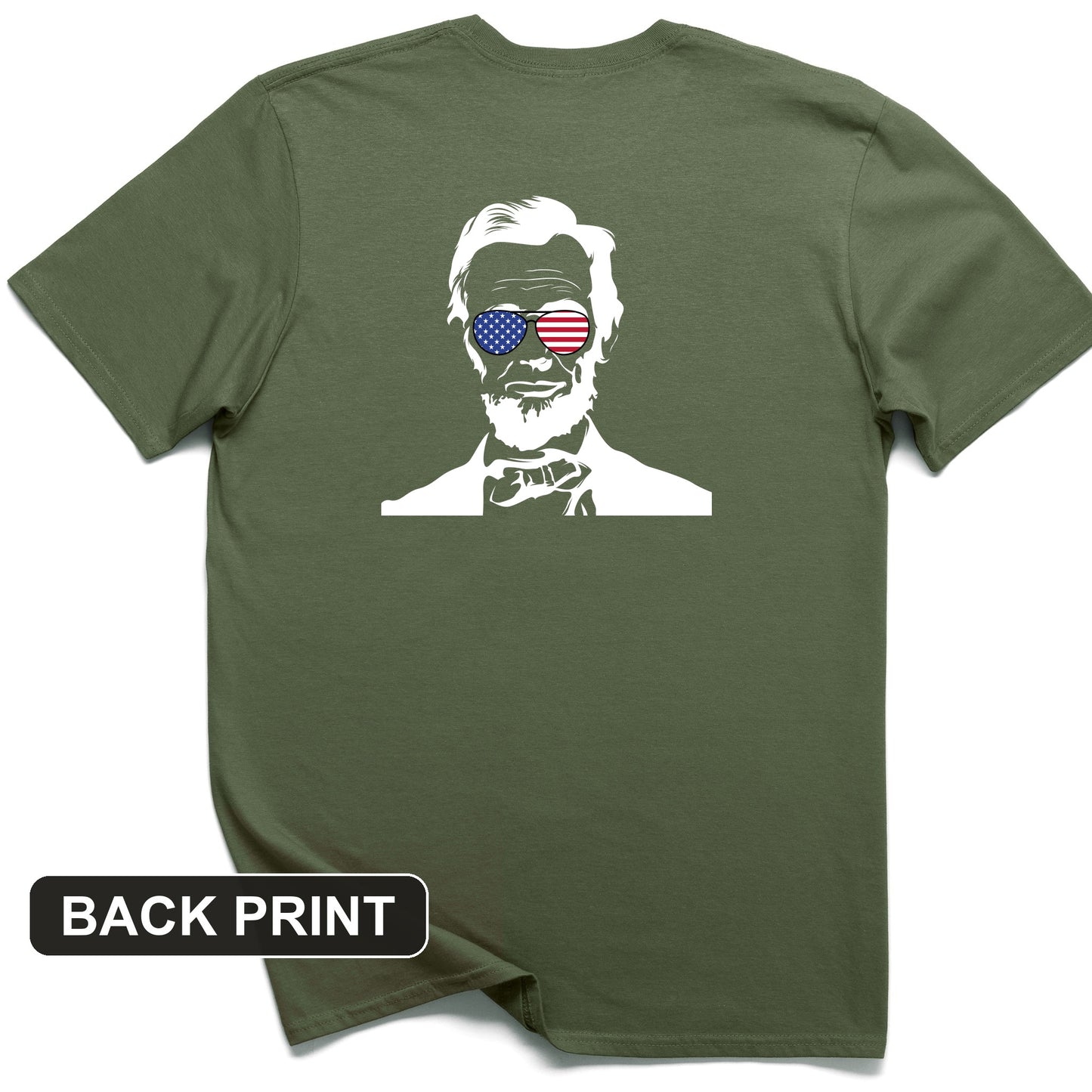 Lincoln Shades Back Print T-Shirt