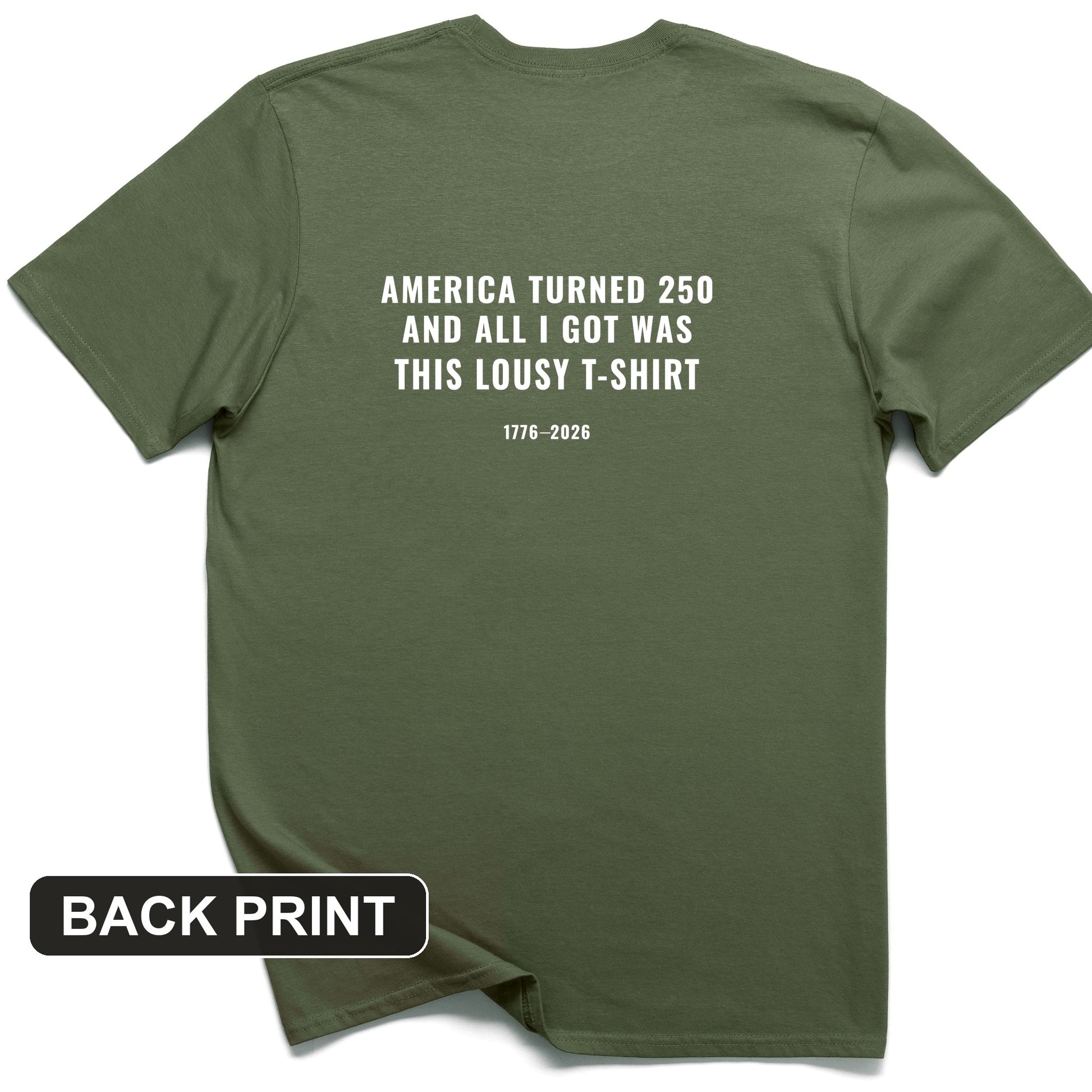 Lousy Back Print T-Shirt