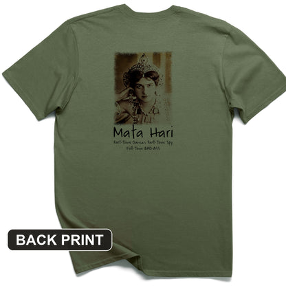 Mata Hari Back Print T-Shirt