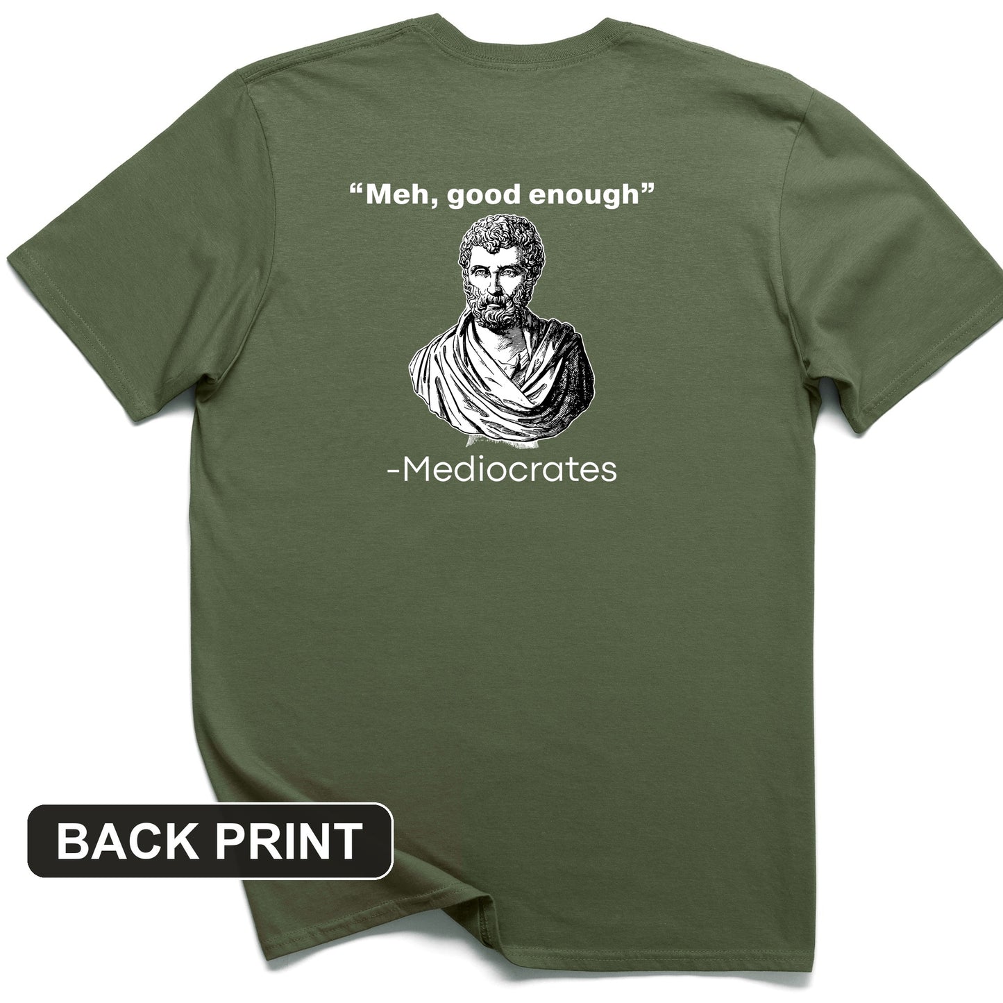 Mediocrates Back Print T-Shirt
