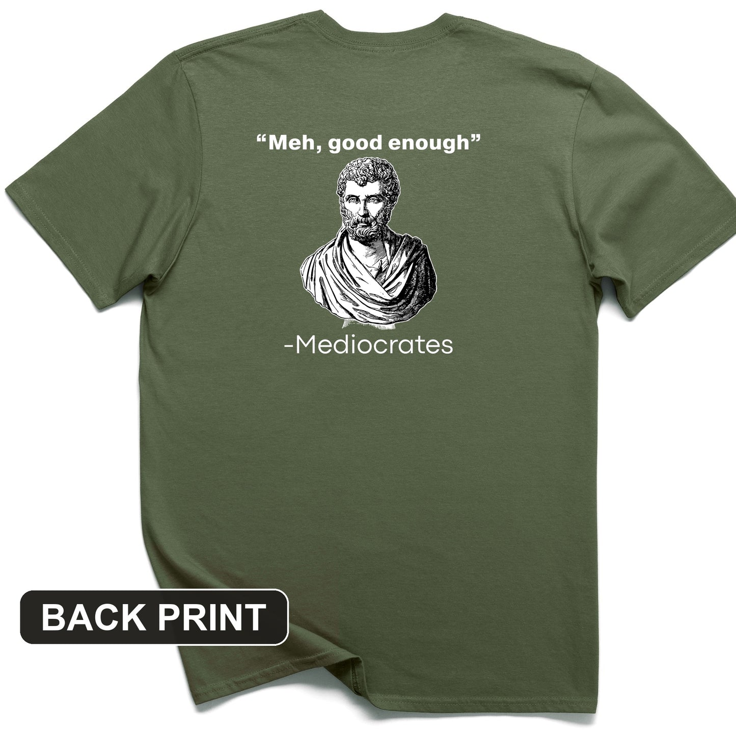 Mediocrates Back Print T-Shirt