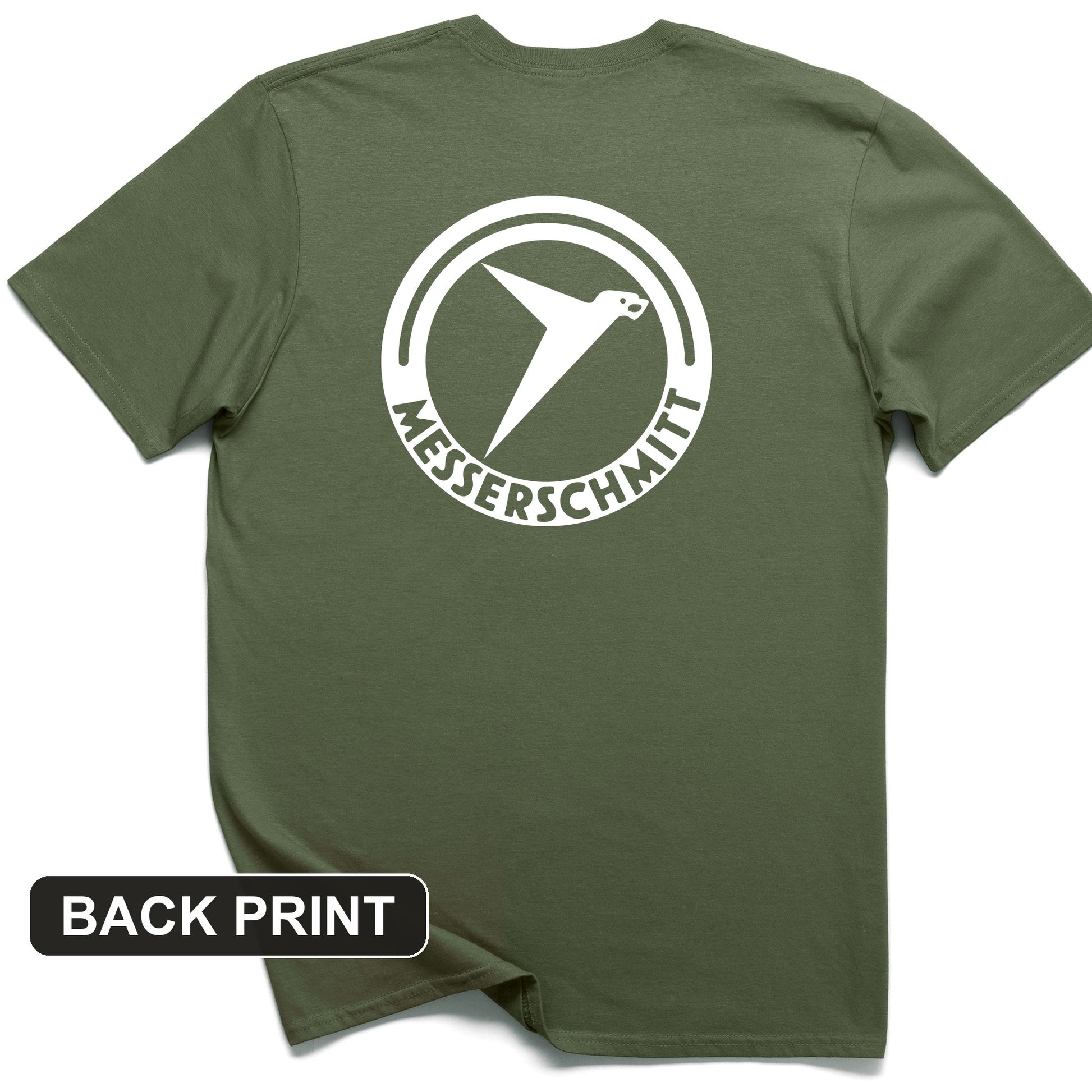 Messerschmitt Back Print T-Shirt