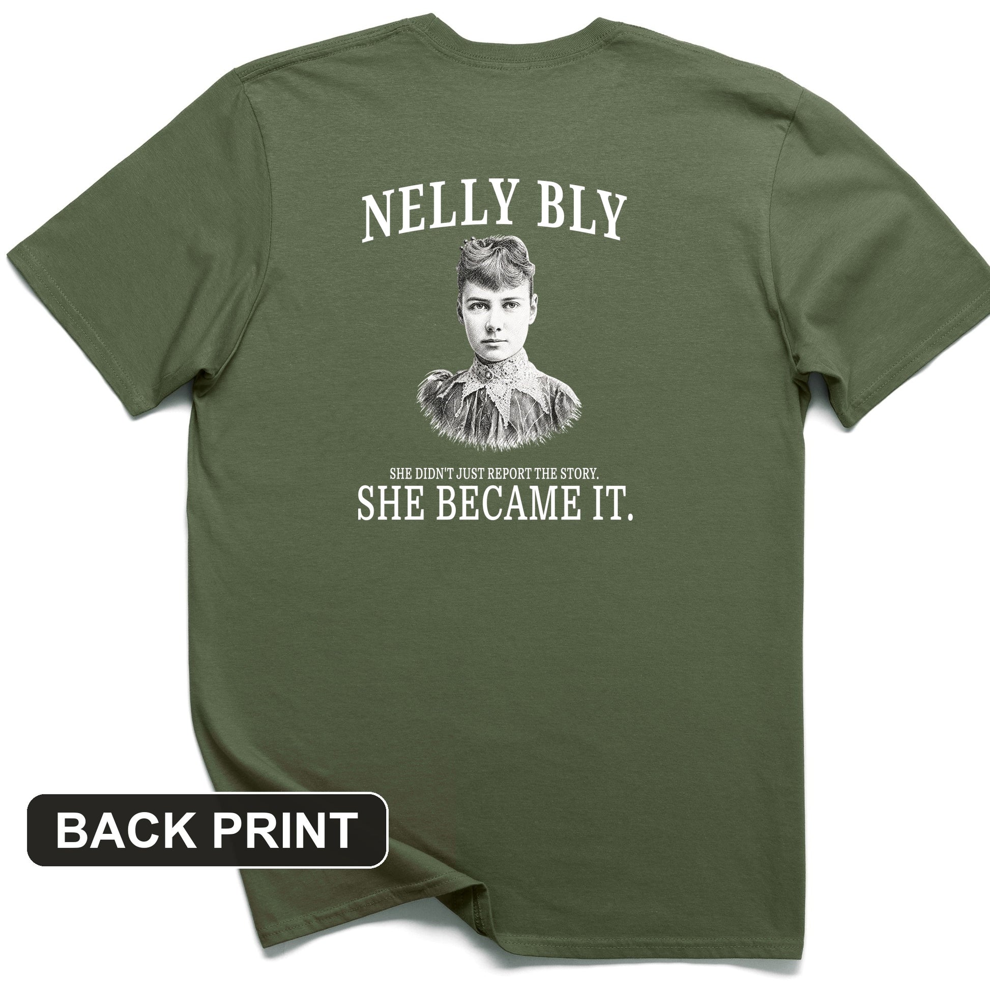 Nelly Bly Back Print T-Shirt