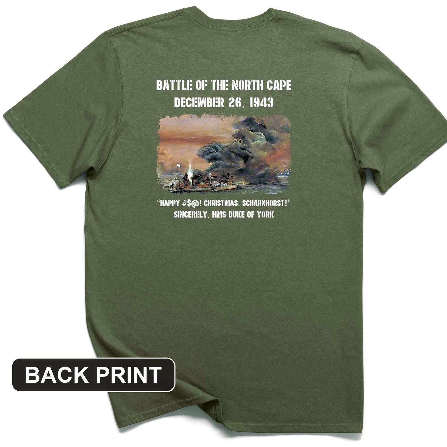 North Cape Back Print T-Shirt