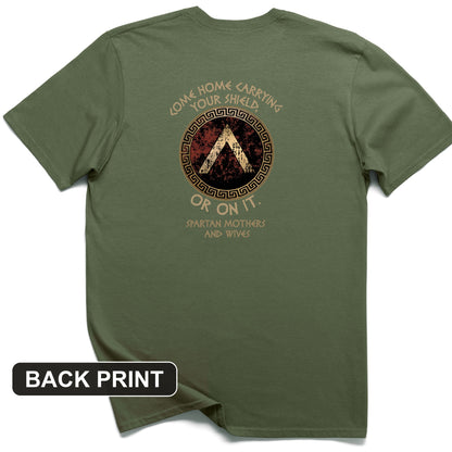 On Your Shield Back Print T-Shirt