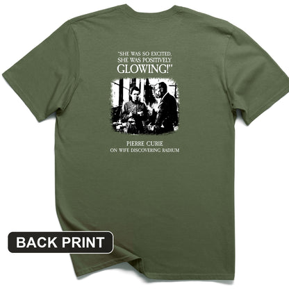 Pierre Curie Back Print T-Shirt