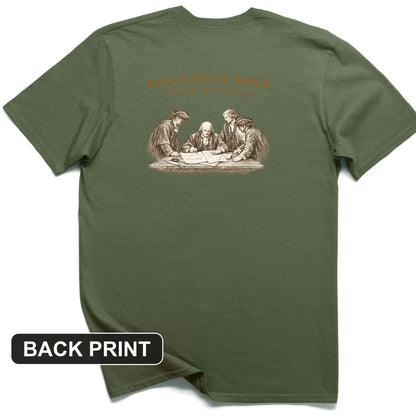 Proud of Us Back Print T-Shirt