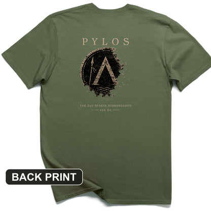 Pylos Back Print T-Shirt