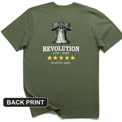 Revolution Back Print T-Shirt