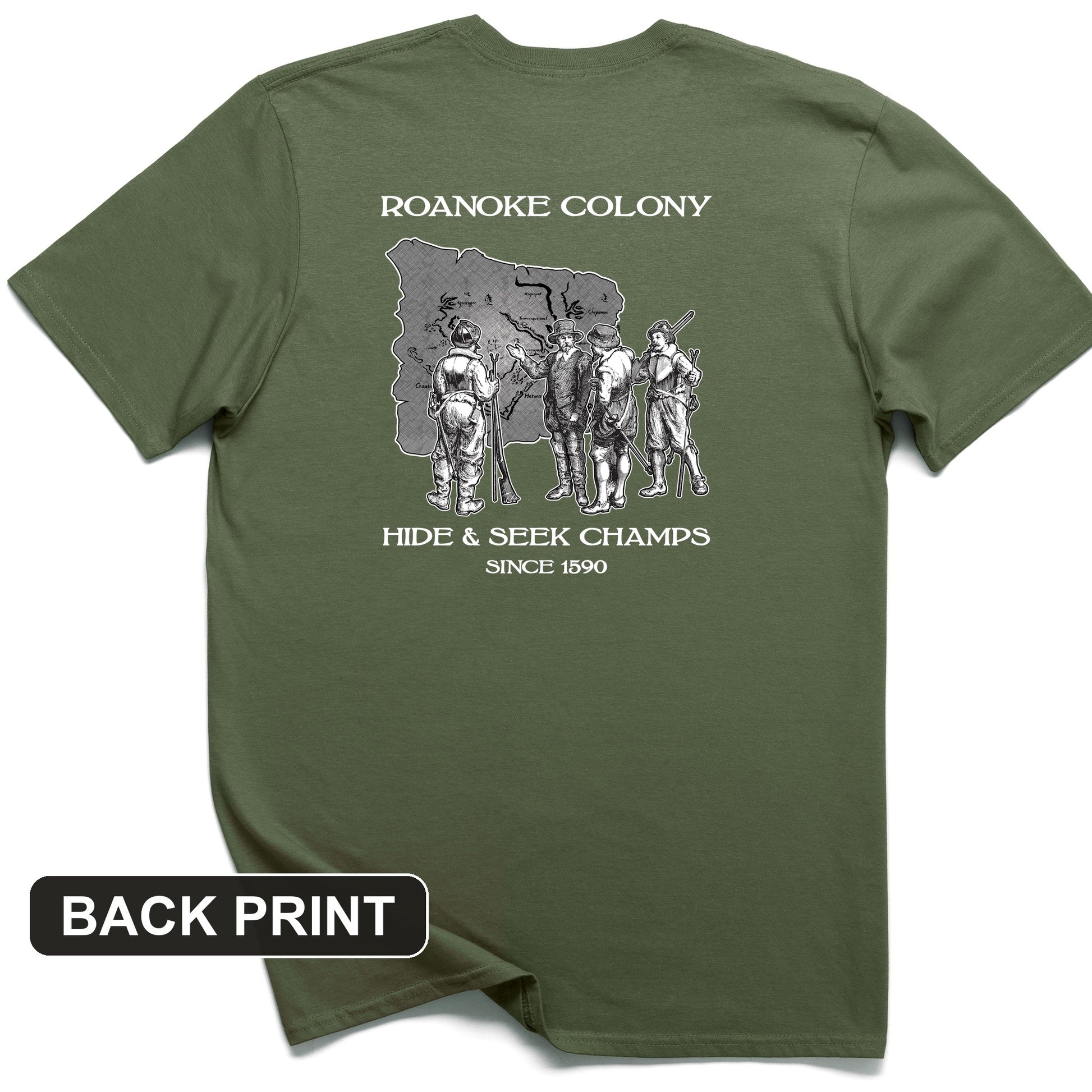 Roanoke Back Print T-Shirt