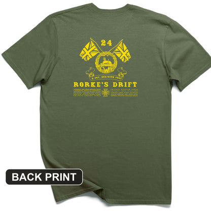 Rorke's Drift Back Print T-Shirt