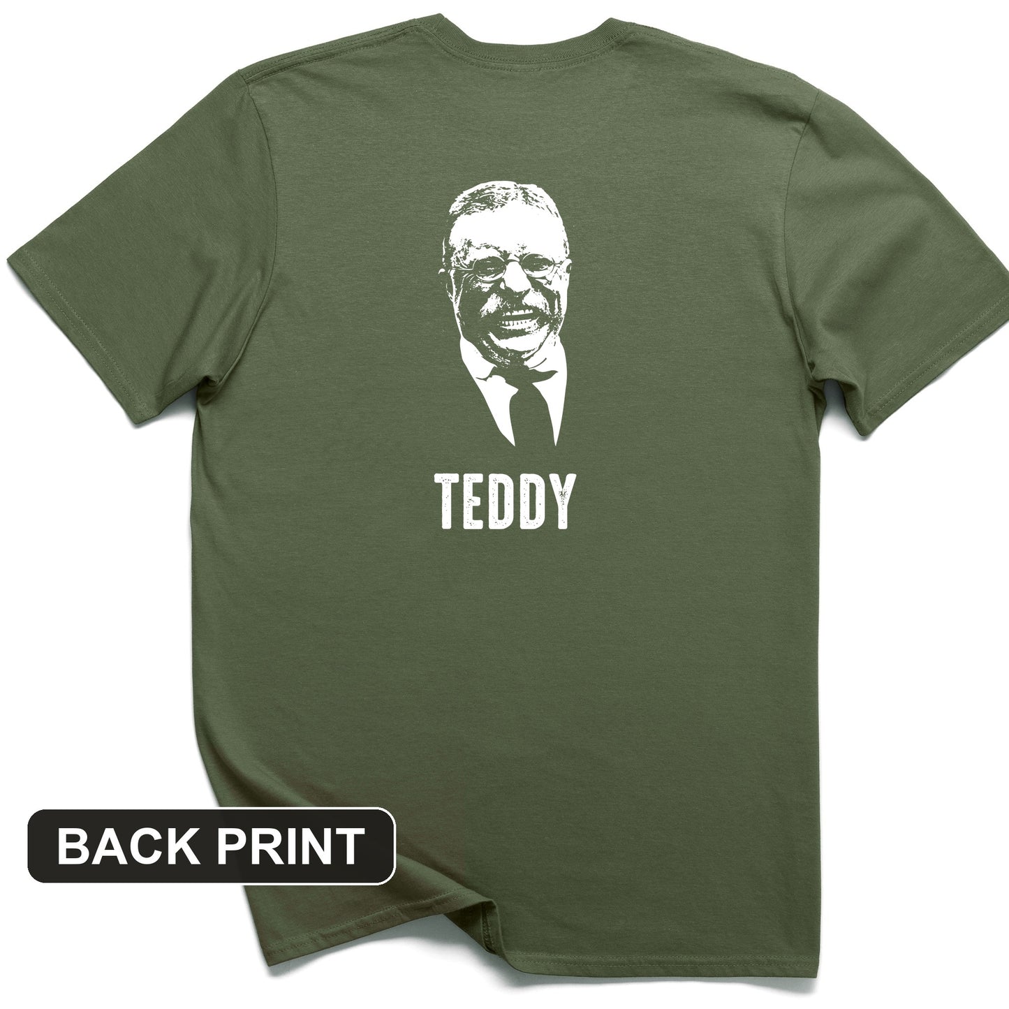 Teddy Back Print T-Shirt