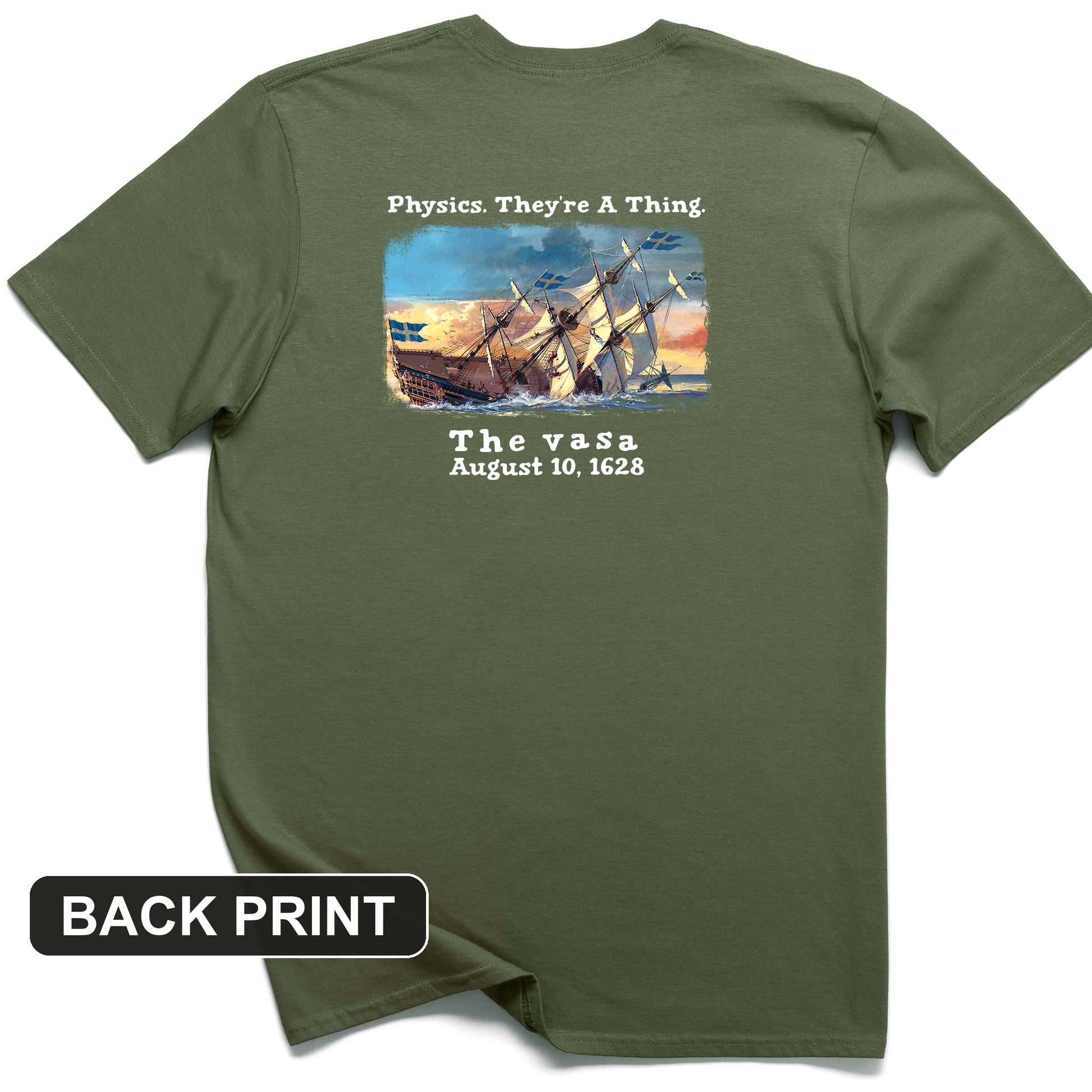 The Vasa Back Print T-Shirt