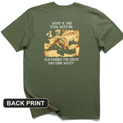 What If Alexander Back Print T-Shirt
