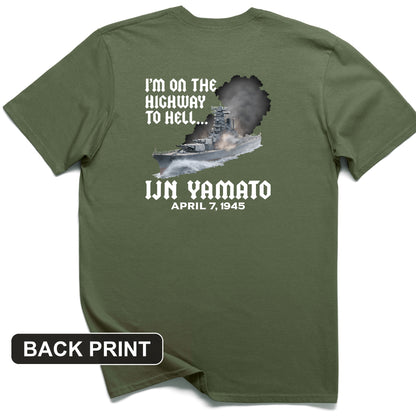 Yamato Back Print T-Shirt