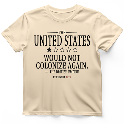 1 Star US T-Shirt Natural / S
