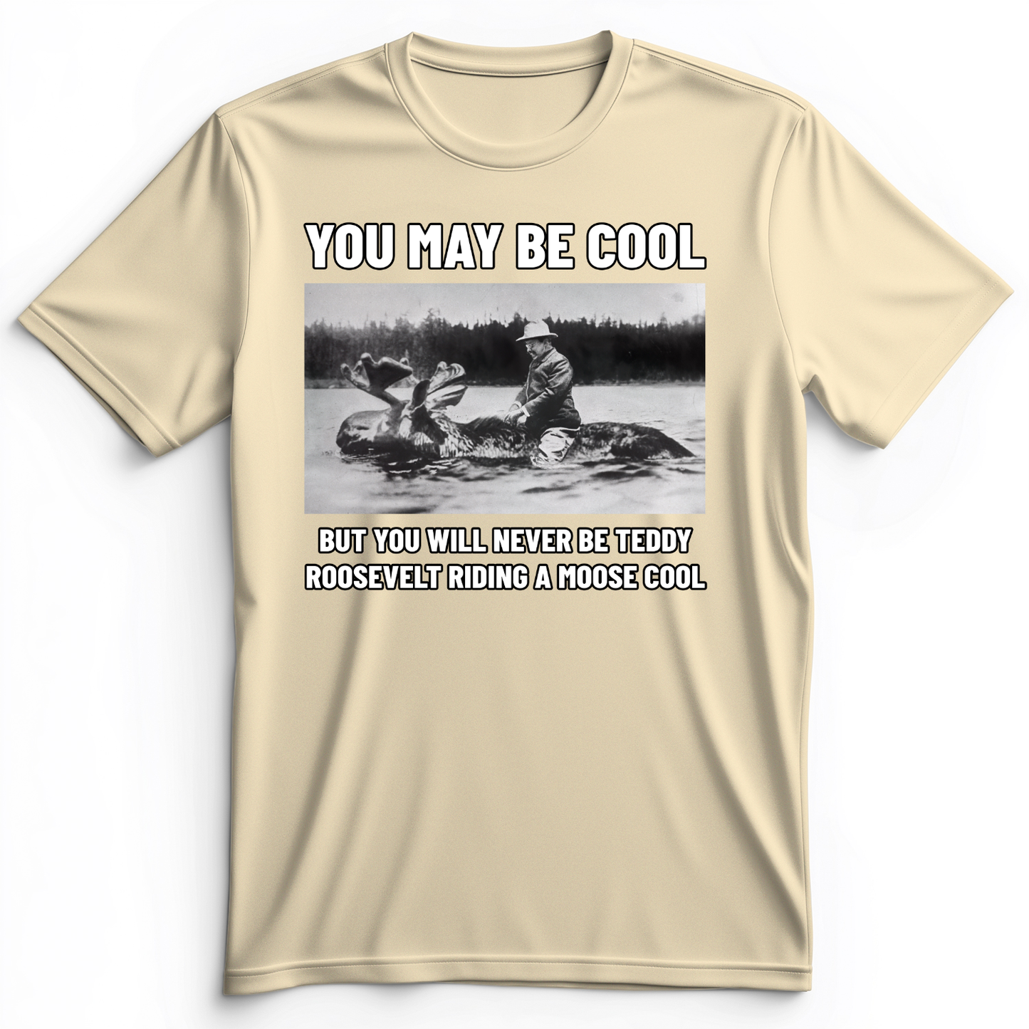 Teddy Riding Moose Premium Tee