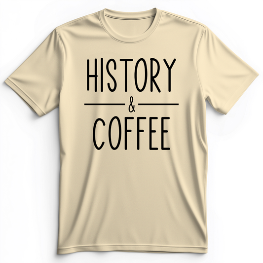 History & Coffee Premium Tee