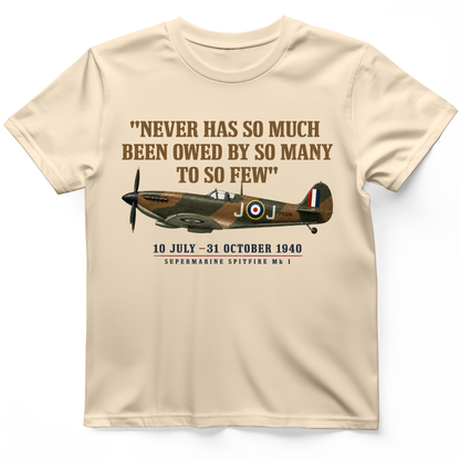 Spitfire T-Shirt Natural / S