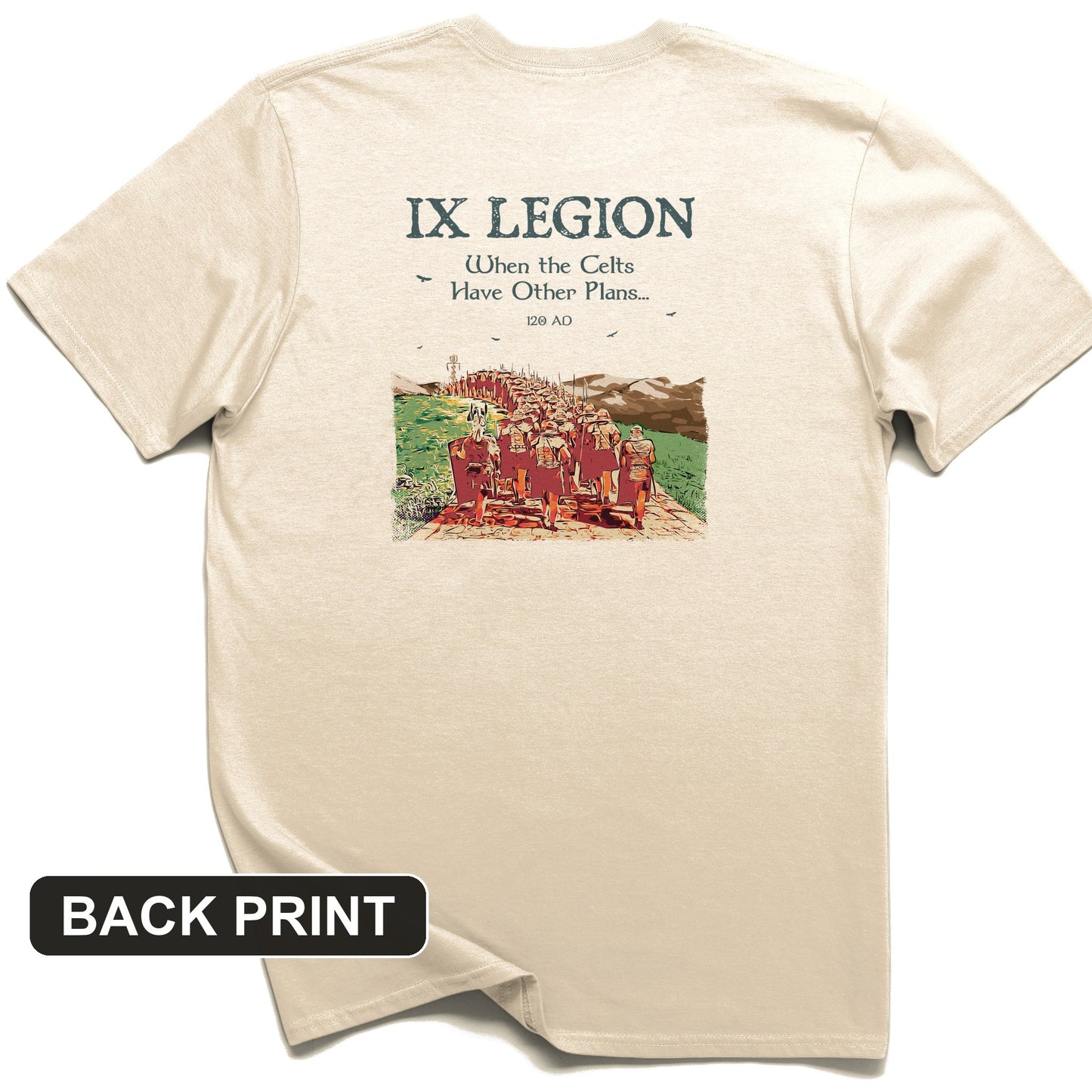 9th Legion Back Print T-Shirt