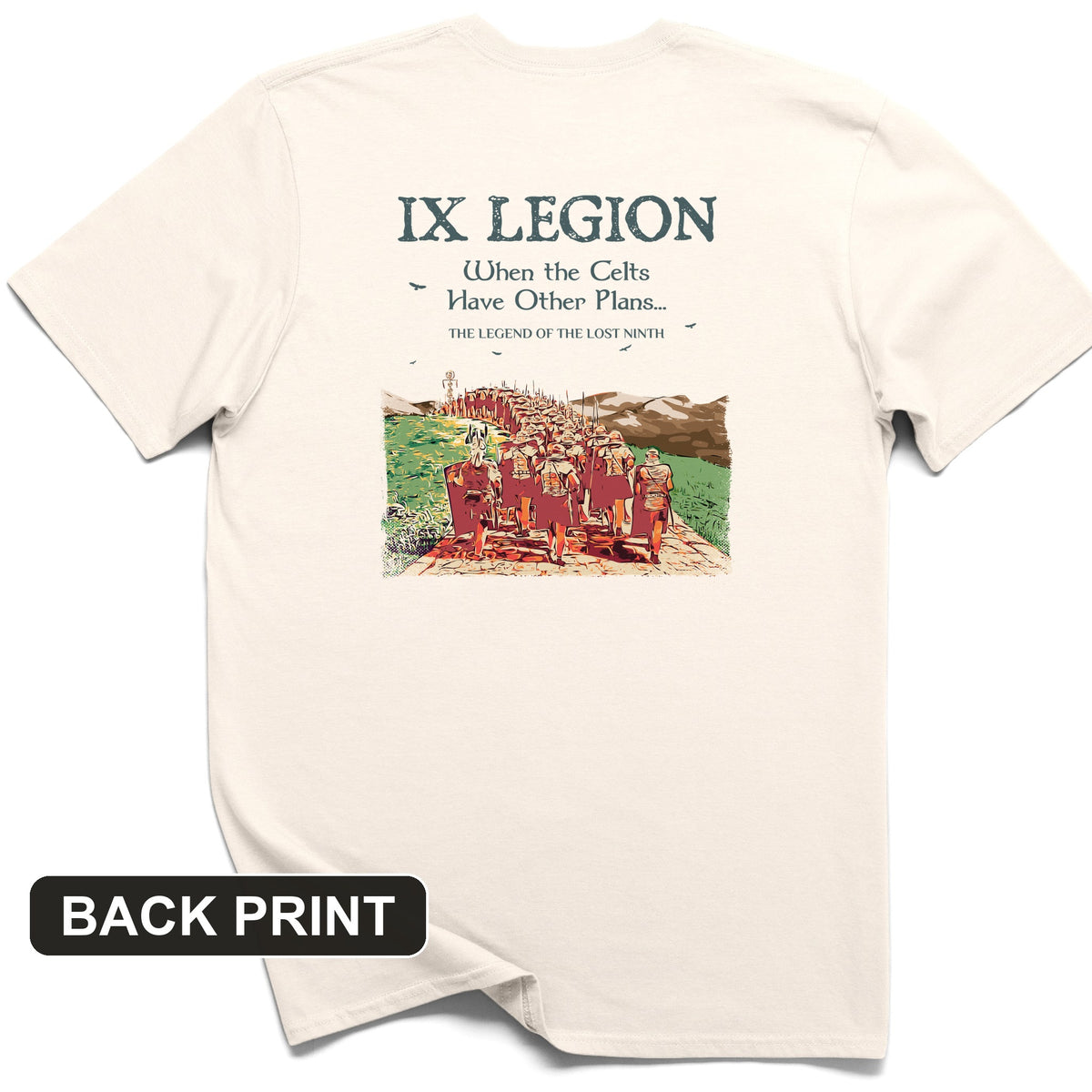9th Legion Back Print T-Shirt