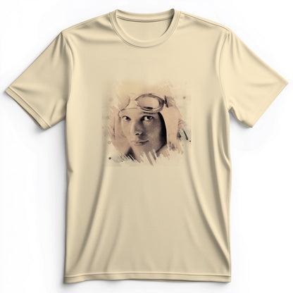 Amelia Earhart in Color Premium Tee