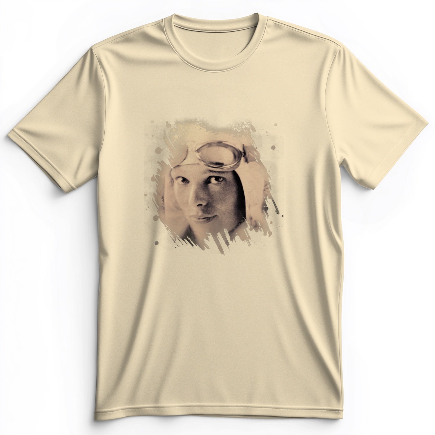 Amelia Earhart in Color Premium Tee