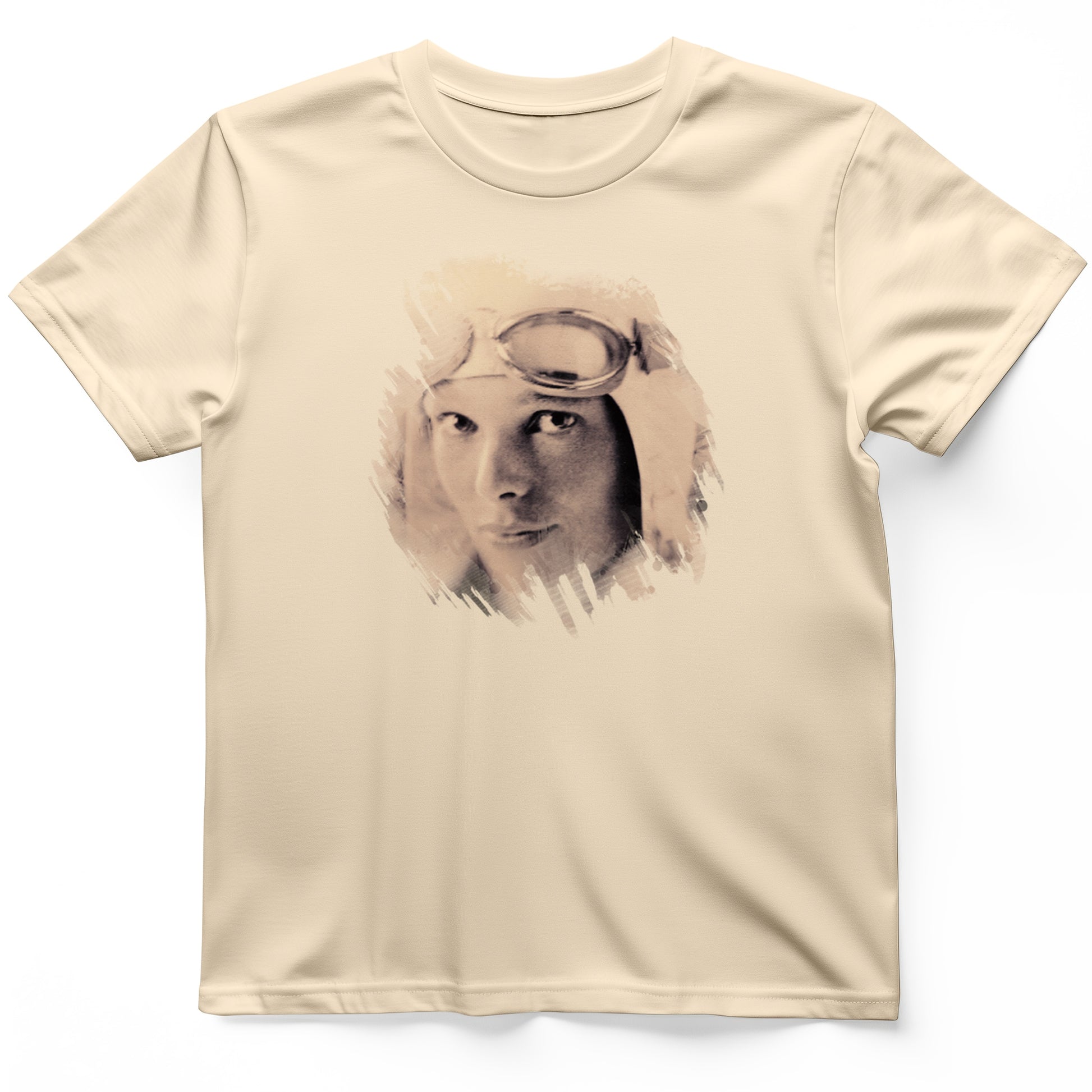 Amelia Earhart in Color T- Shirt