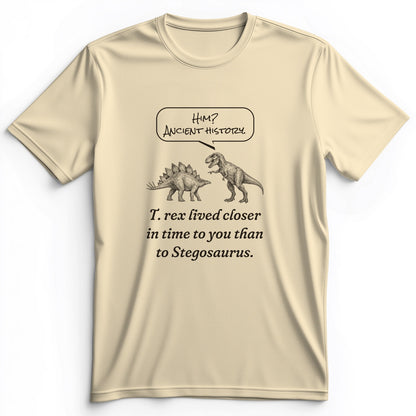 Ancient History T Rex Premium Tee