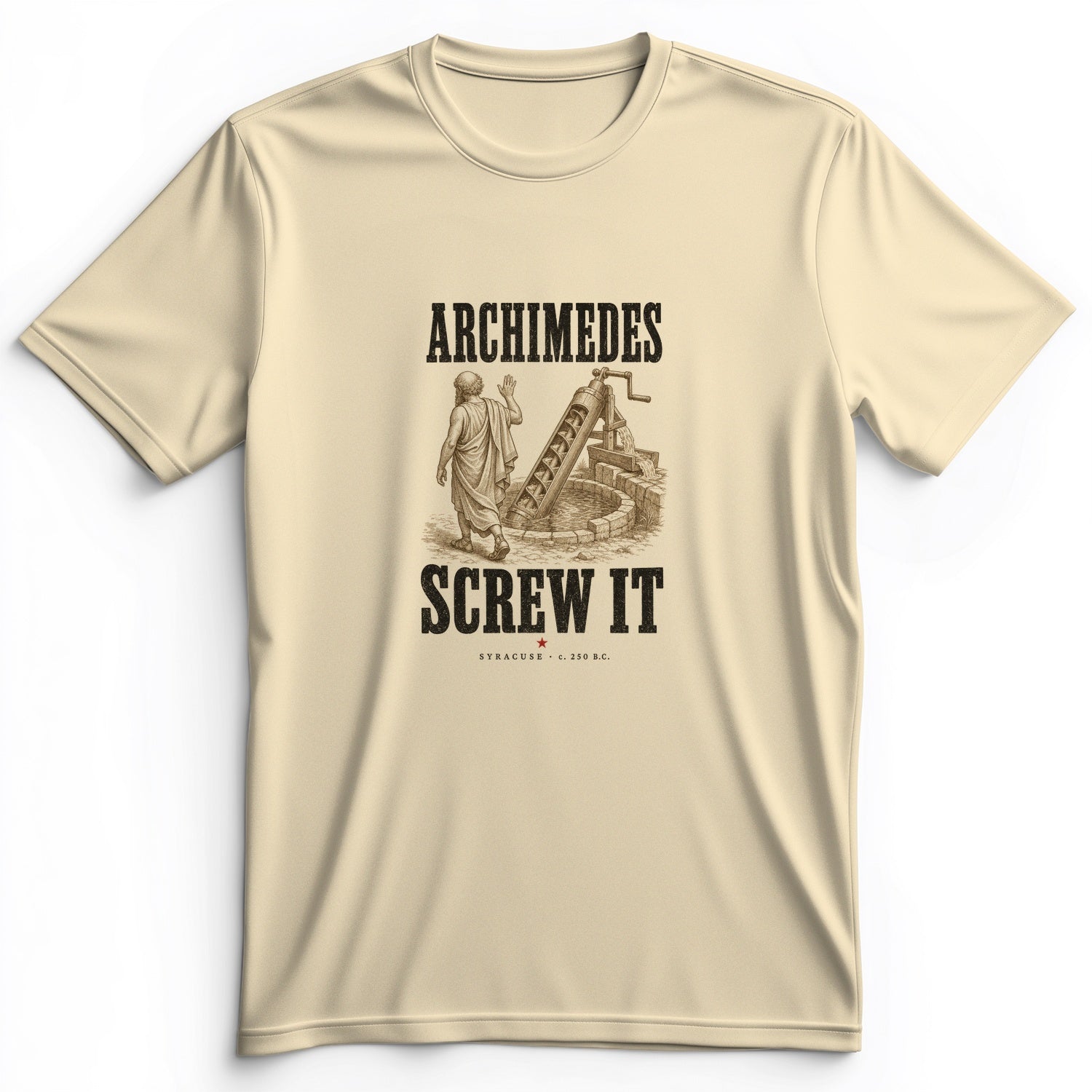 Archimedes Screw It Premium Tee