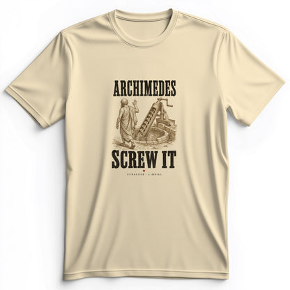 Archimedes Screw It Premium Tee