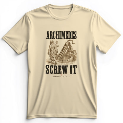 Archimedes Screw It Premium Tee