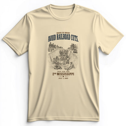 Avoid Railroad Cuts Premium Tee